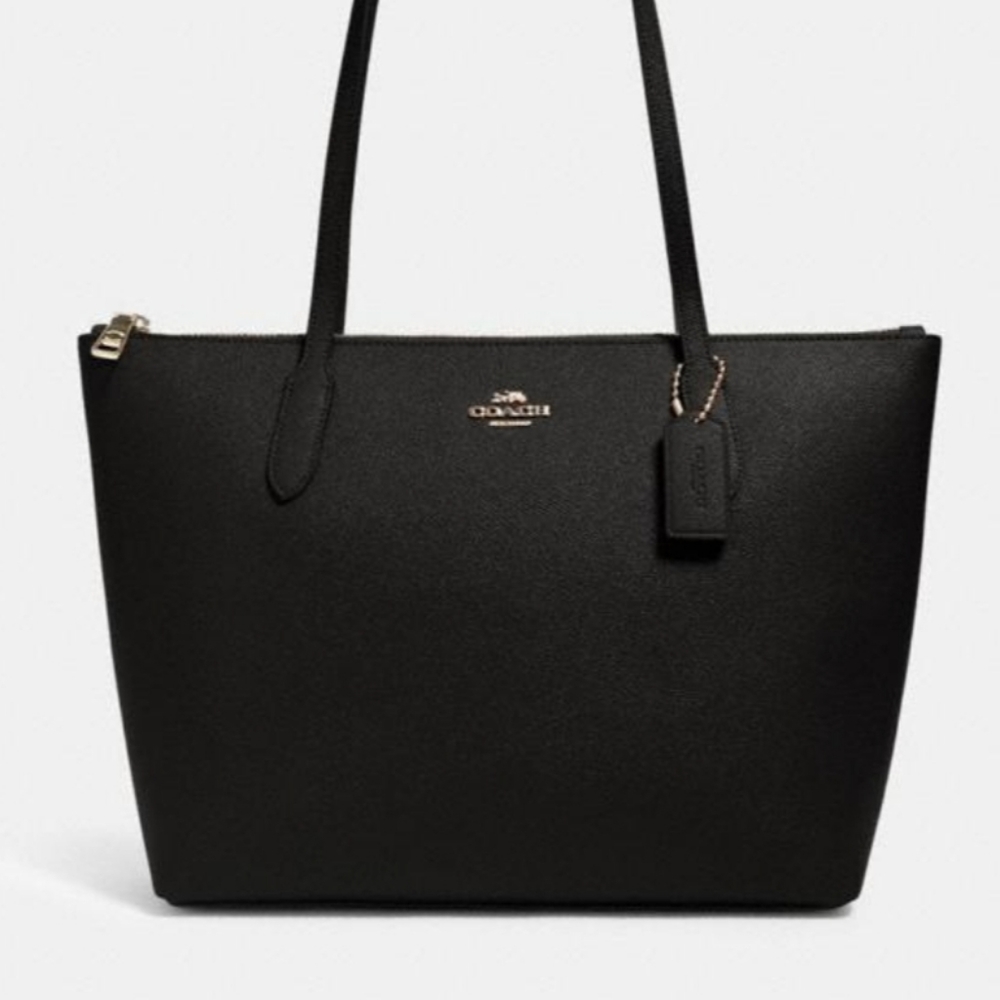 NWT Coach Zip Top Tote
